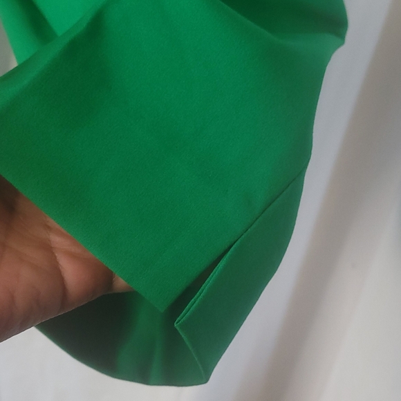 ZARA Green Women's Dress Pants Size 6 Pre-owned In Great Condition - Picture 4 of 6